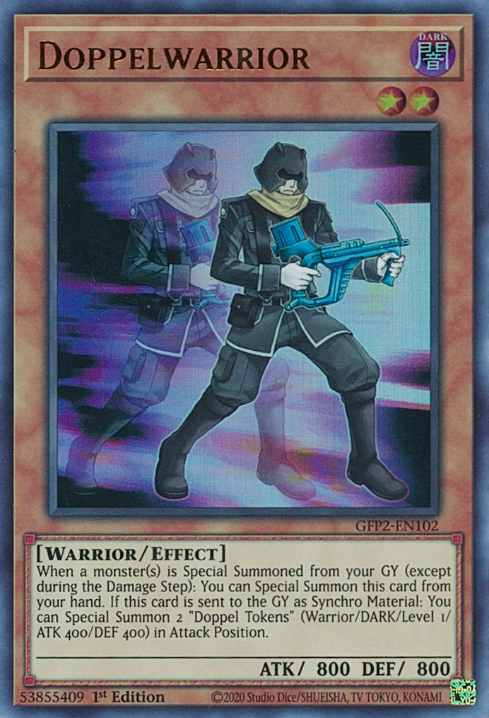 Doppelwarrior [GFP2-EN102] Ultra Rare | Exor Games Dartmouth
