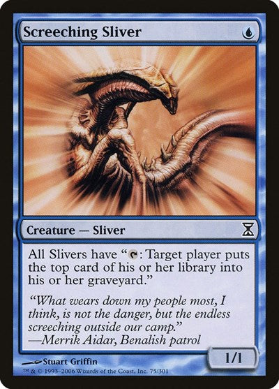 Screeching Sliver [Time Spiral] | Exor Games Dartmouth