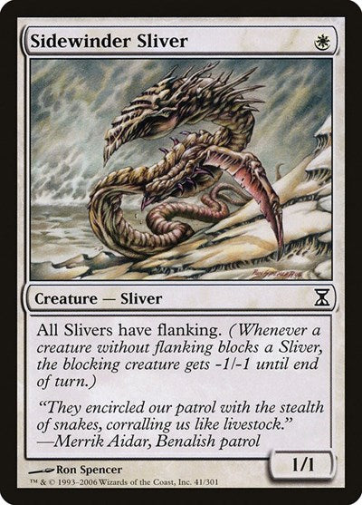 Sidewinder Sliver [Time Spiral] | Exor Games Dartmouth