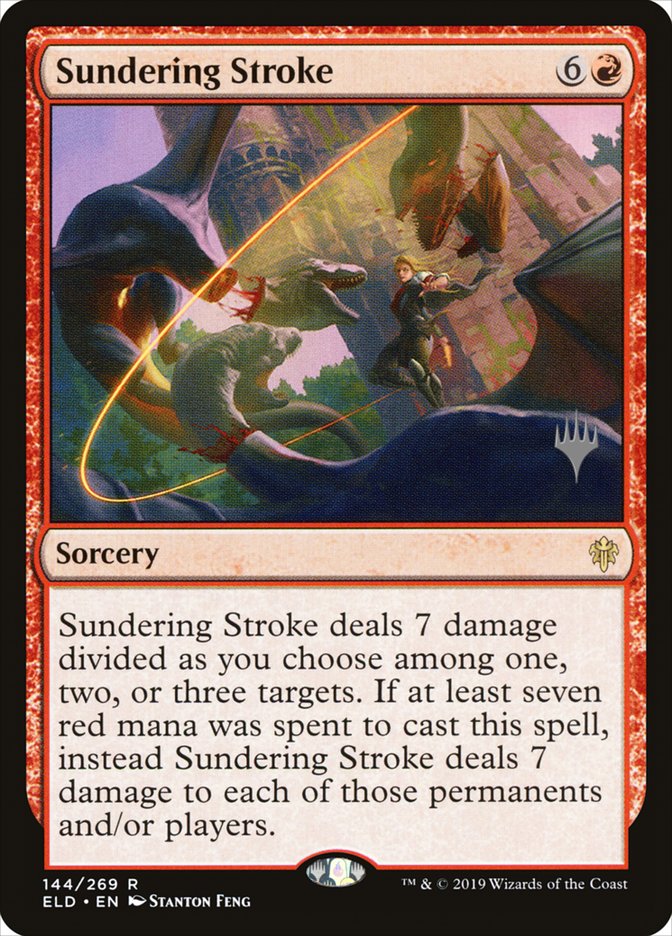 Sundering Stroke (Promo Pack) [Throne of Eldraine Promos] | Exor Games Dartmouth