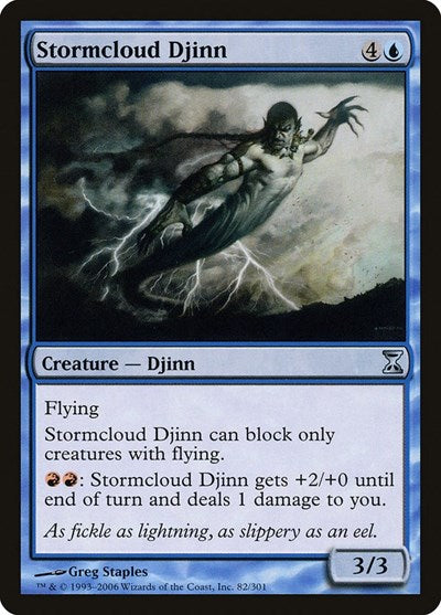 Stormcloud Djinn [Time Spiral] | Exor Games Dartmouth