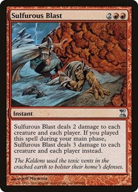 Sulfurous Blast [Time Spiral] | Exor Games Dartmouth