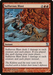 Sulfurous Blast [Time Spiral] | Exor Games Dartmouth