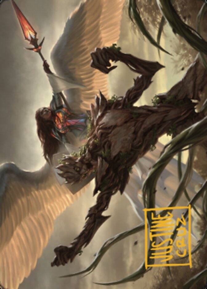 Strength of the Coalition Art Card (Gold-Stamped Signature) [Dominaria United Art Series] | Exor Games Dartmouth