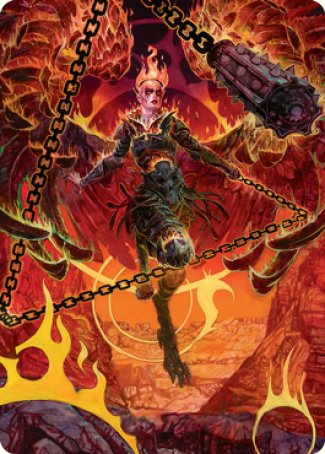 Zariel, Archduke of Avernus Art Card [Dungeons & Dragons: Adventures in the Forgotten Realms Art Series] | Exor Games Dartmouth