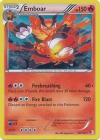 Emboar (26/149) (Cosmos Holo) (Blister Exclusive) [Black & White: Boundaries Crossed] | Exor Games Dartmouth