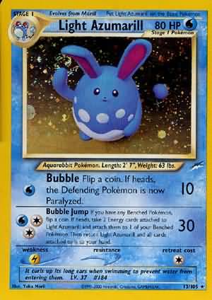 Light Azumarill (13/105) [Neo Destiny Unlimited] | Exor Games Dartmouth