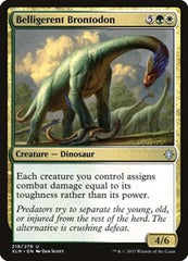 Belligerent Brontodon [Ixalan] | Exor Games Dartmouth