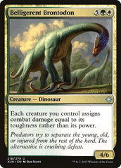 Belligerent Brontodon [Ixalan] | Exor Games Dartmouth