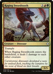 Raging Swordtooth [Ixalan] | Exor Games Dartmouth