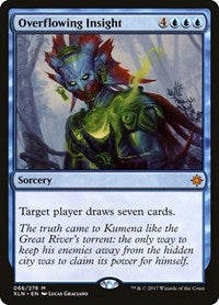 Overflowing Insight [Ixalan] | Exor Games Dartmouth