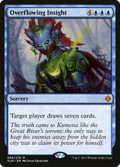 Overflowing Insight [Ixalan] | Exor Games Dartmouth