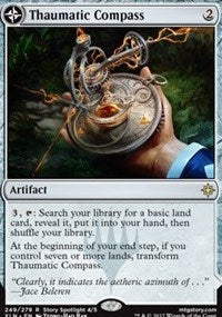 Thaumatic Compass // Spires of Orazca [Ixalan] | Exor Games Dartmouth