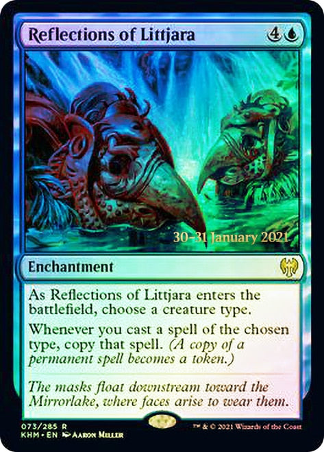 Reflections of Littjara  [Kaldheim Prerelease Promos] | Exor Games Dartmouth