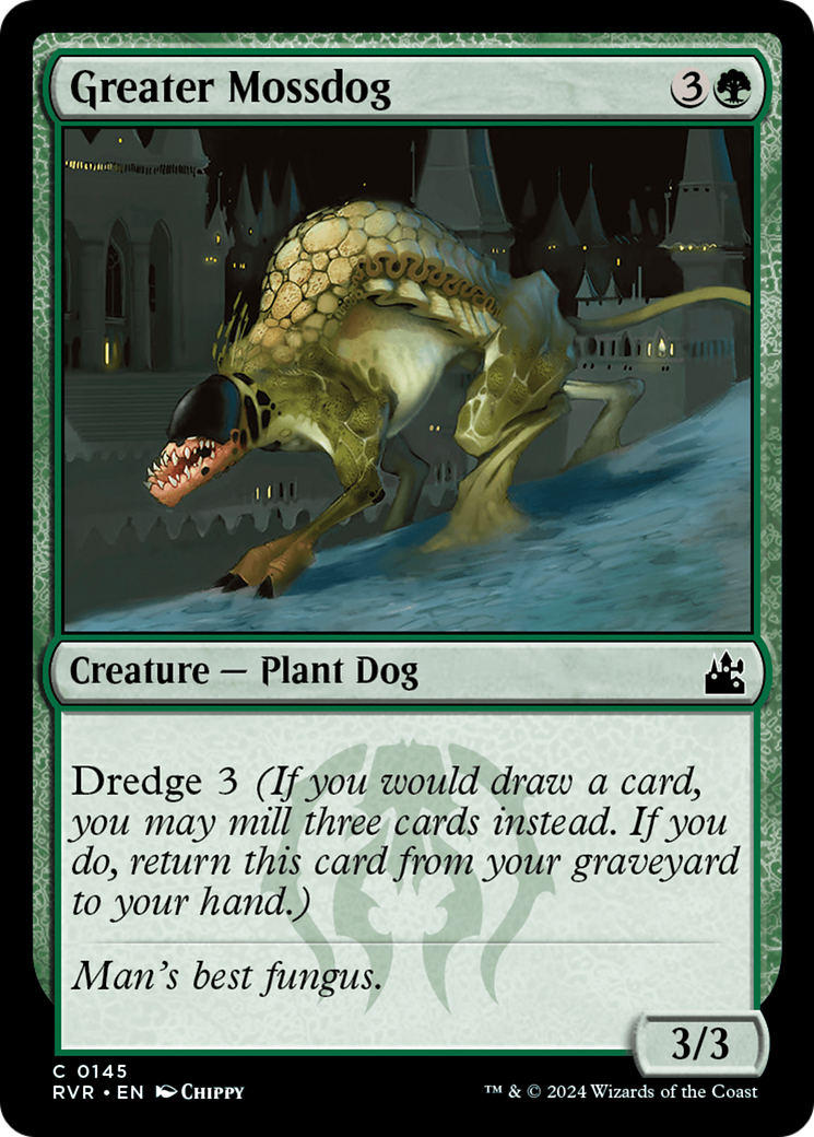 Greater Mossdog [Ravnica Remastered] | Exor Games Dartmouth