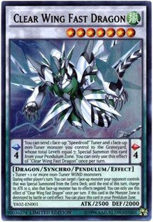 Clear Wing Fast Dragon [YA02-EN001] Ultra Rare | Exor Games Dartmouth