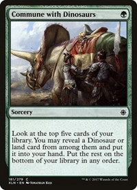 Commune with Dinosaurs [Ixalan] | Exor Games Dartmouth