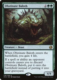 Obstinate Baloth [Iconic Masters] | Exor Games Dartmouth