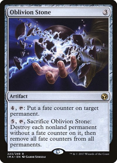 Oblivion Stone [Iconic Masters] | Exor Games Dartmouth