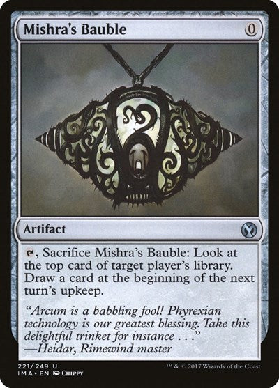 Mishra's Bauble [Iconic Masters] | Exor Games Dartmouth