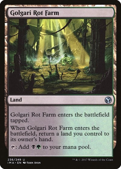 Golgari Rot Farm [Iconic Masters] | Exor Games Dartmouth