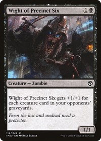 Wight of Precinct Six [Iconic Masters] | Exor Games Dartmouth