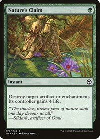 Nature's Claim [Iconic Masters] | Exor Games Dartmouth