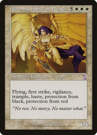 Akroma, Angel of Wrath [Time Spiral Timeshifted] | Exor Games Dartmouth