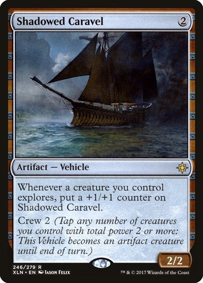 Shadowed Caravel [Ixalan] | Exor Games Dartmouth