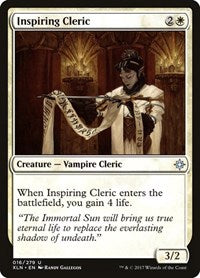 Inspiring Cleric [Ixalan] | Exor Games Dartmouth