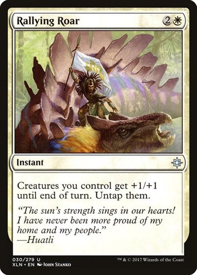 Rallying Roar [Ixalan] | Exor Games Dartmouth