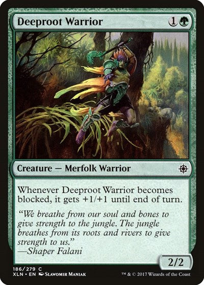 Deeproot Warrior [Ixalan] | Exor Games Dartmouth