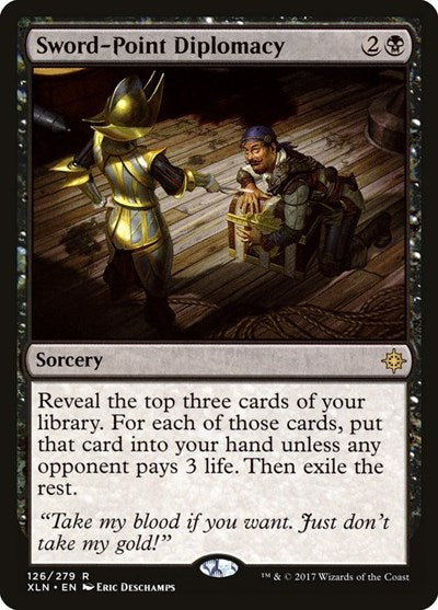 Sword-Point Diplomacy [Ixalan] | Exor Games Dartmouth