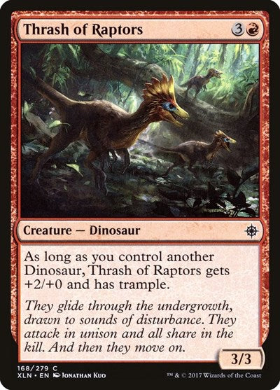 Thrash of Raptors [Ixalan] | Exor Games Dartmouth