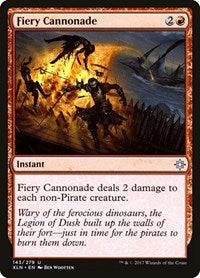 Fiery Cannonade [Ixalan] | Exor Games Dartmouth