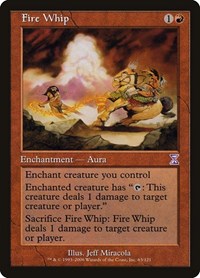 Fire Whip [Time Spiral Timeshifted] | Exor Games Dartmouth