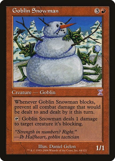 Goblin Snowman [Time Spiral Timeshifted] | Exor Games Dartmouth