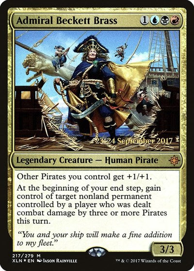 Admiral Beckett Brass [Ixalan Promos] | Exor Games Dartmouth