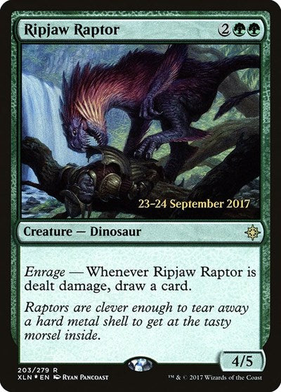 Ripjaw Raptor [Ixalan Promos] | Exor Games Dartmouth