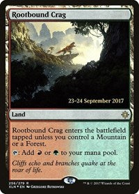 Rootbound Crag [Ixalan Promos] | Exor Games Dartmouth