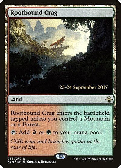 Rootbound Crag [Ixalan Promos] | Exor Games Dartmouth