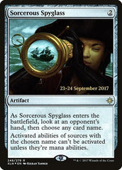 Sorcerous Spyglass [Ixalan Promos] | Exor Games Dartmouth