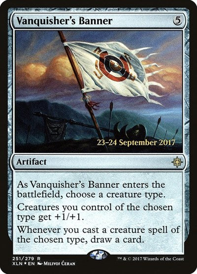 Vanquisher's Banner [Ixalan Promos] | Exor Games Dartmouth