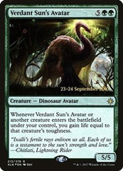 Verdant Sun's Avatar [Ixalan Promos] | Exor Games Dartmouth