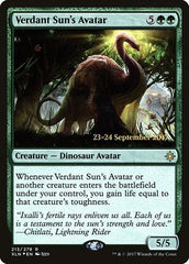 Verdant Sun's Avatar [Ixalan Promos] | Exor Games Dartmouth