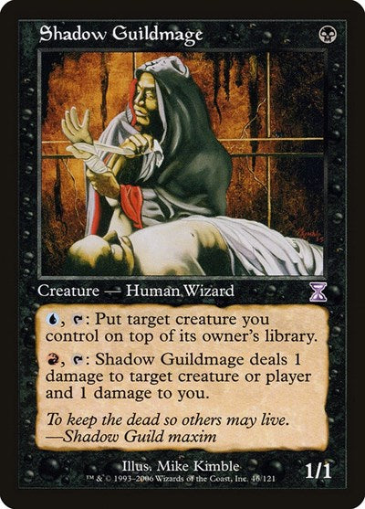 Shadow Guildmage [Time Spiral Timeshifted] | Exor Games Dartmouth