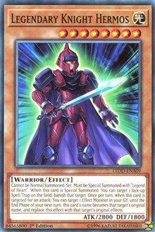 Legendary Knight Hermos [LEDD-ENA09] Common | Exor Games Dartmouth
