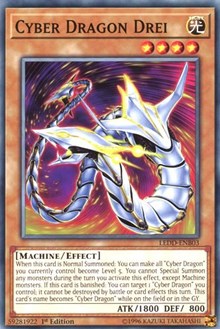 Cyber Dragon Drei [LEDD-ENB03] Common | Exor Games Dartmouth