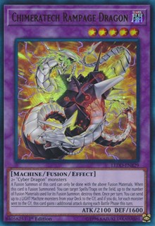 Chimeratech Rampage Dragon (UR) [LEDD-ENB29] Ultra Rare | Exor Games Dartmouth