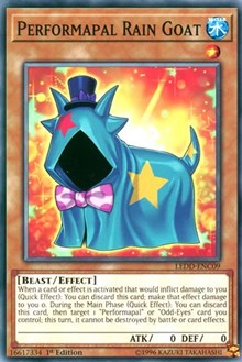 Performapal Rain Goat [LEDD-ENC09] Common | Exor Games Dartmouth